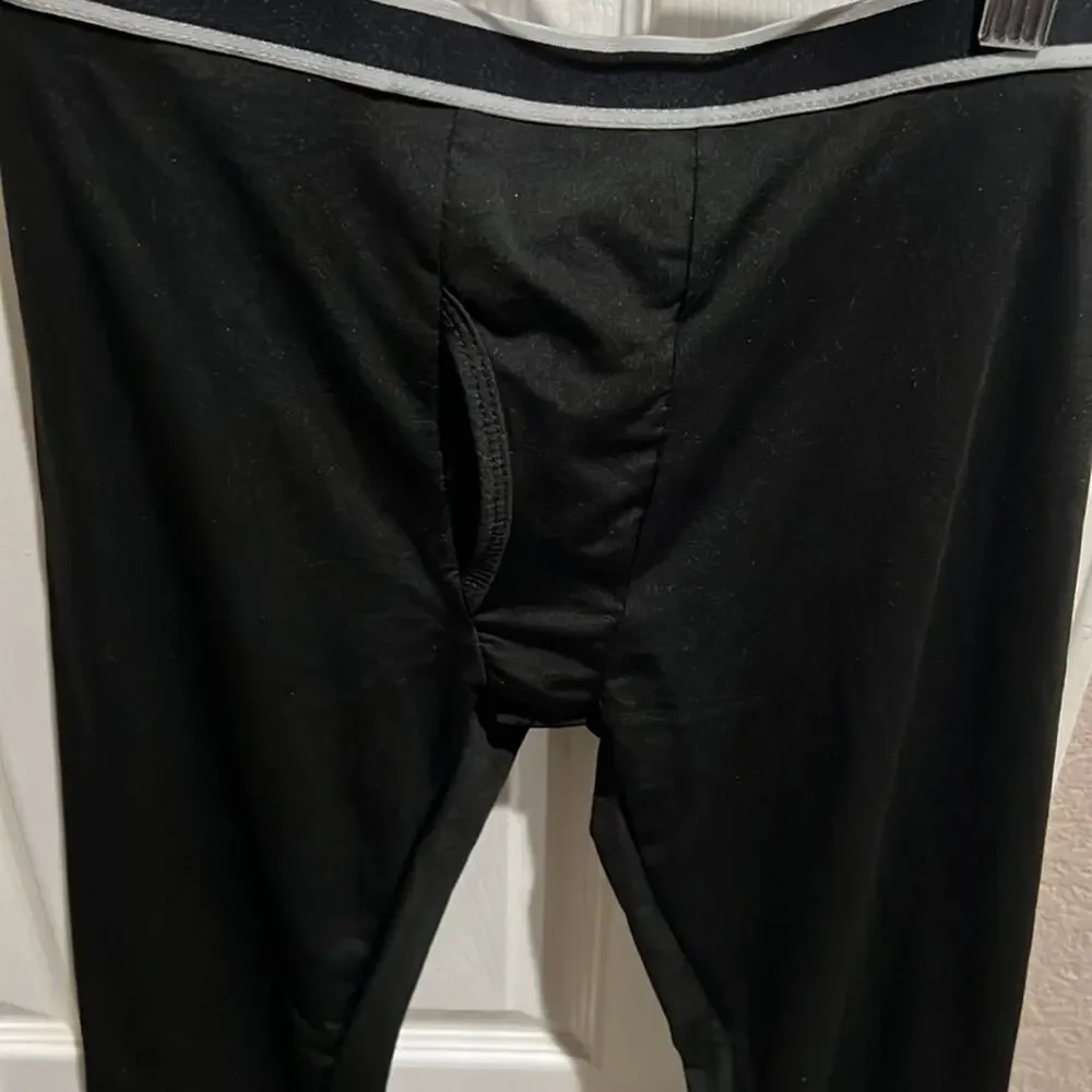 Rocky Thermal Underwear set pants and shirt Kids Size Large Black